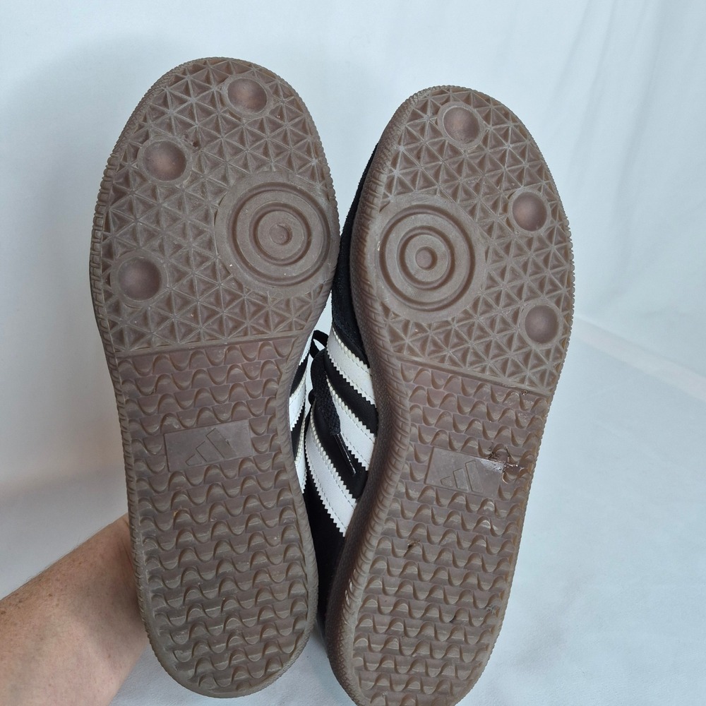 Adidas Samba Classic Black White Gum Indoor Soccer Shoes IH6000 Mens 9 - Picture 9 of 9